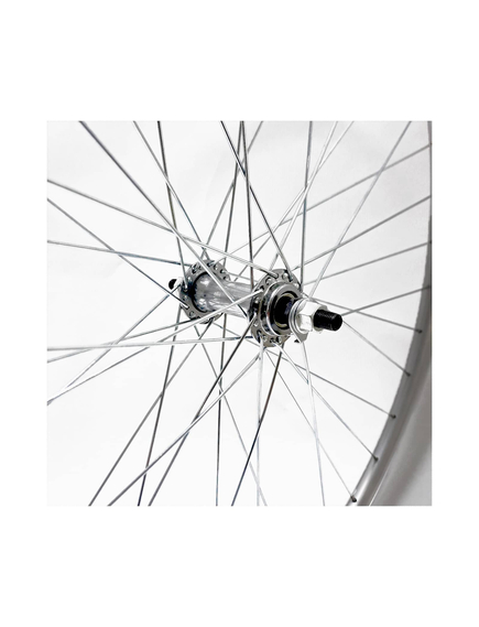 Roata Fata Bicicleta Atlas Cerurim - 28 Inch, 36H, 622 x 18, Argintiu, imaginea nr. 3 Roata Fata Bicicleta Atlas Cerurim - 28 Inch, 36H, 622 x 18, Argintiu, imaginea nr. 3