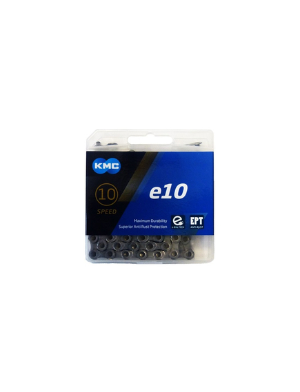 Lant KMC E10 EPT 10 Viteze 136 zale Ebike, Argintiu
