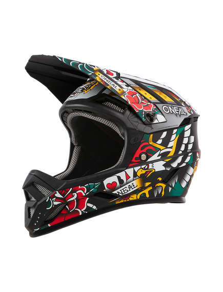 Casca Ciclism O'Neal Backflip Helmet Inked V.24 - 59-62 Cm, L, Policolor