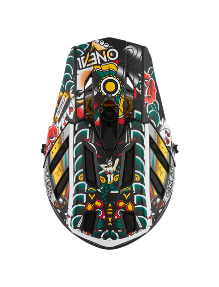 Casca Ciclism O'Neal Backflip Helmet Inked V.24 - 61-62 Cm, XL, Policolor