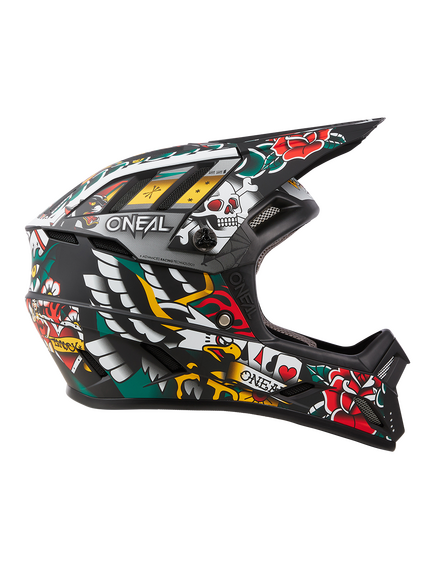 Casca Ciclism O'Neal Backflip Helmet Inked V.24 - 61-62 Cm, XL, Policolor