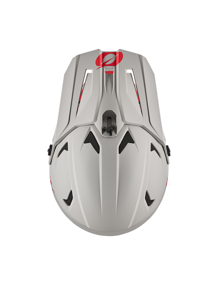 Casca Ciclism O'Neal Sonus Helmet Solid V.25 - 53-54 Cm, XS, Gri-Rosu