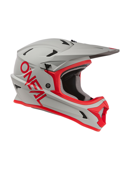 Casca Ciclism O'Neal Sonus Helmet Solid V.25 - 53-54 Cm, XS, Gri-Rosu