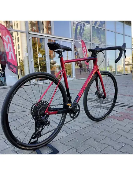 Bicicleta Sosea Raymon RaceRay 8.0 - 28 Inch, S, Rosu-Negru, Marime produs: S, imaginea nr. 5