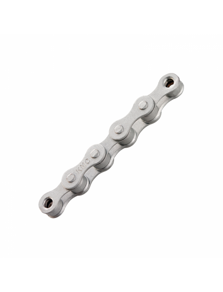 Lant KMC S1 Wide Single Speed 112 Zale Argintiu mat