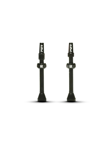 Valva Tubeless bicicleta P2R FR-11C, AL, 60mm, Negru