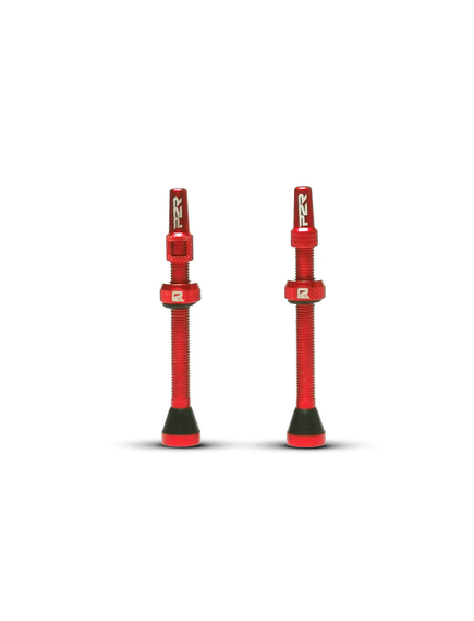 Valva Tubeless bicicleta P2R FR-11C, AL, 60mm, Rosu (OEM)
