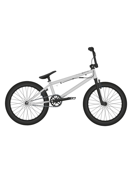 Bicicleta BMX Fishbone P2000 - 20 inch, Gri Deschis
