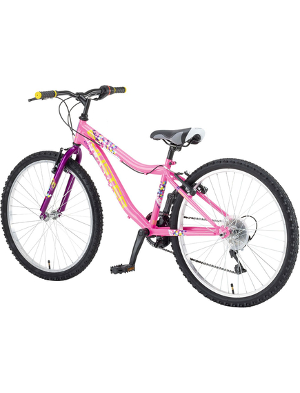 Bicicleta Copii Booster 2023 Plasma - 24 Inch, Roz