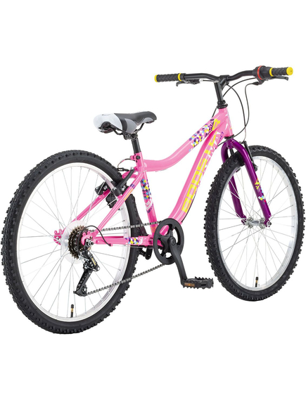 Bicicleta Copii Booster 2023 Plasma - 24 Inch, Roz