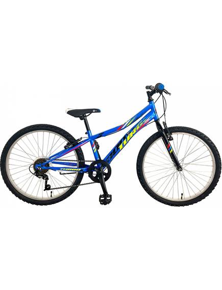 Bicicleta Copii Booster 2023 Turbo - 24 Inch, Albastru