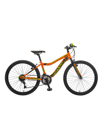 Bicicleta Copii Booster Plasma - 24 Inch, 3 x 6 Viteze, Portocaliu