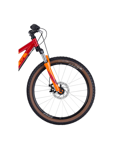 Bicicleta Copii Bulls Tokee 24 Disc - 24 Inch, Rosu