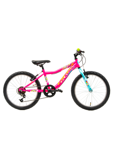Bicicleta Copii DHS Plasma - 20 Inch, Roz