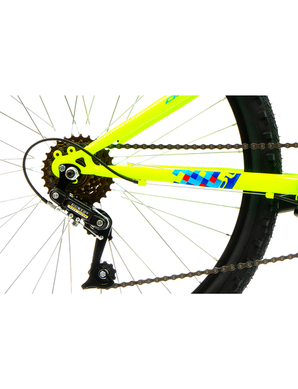 Bicicleta Copii DHS Plasma - 24 Inch, Galben Bicicleta Copii DHS Plasma - 24 Inch, Galben