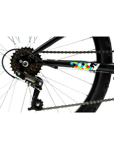 Bicicleta Copii DHS Plasma - 24 Inch, Negru-Albastru Bicicleta Copii DHS Plasma - 24 Inch, Negru-Albastru