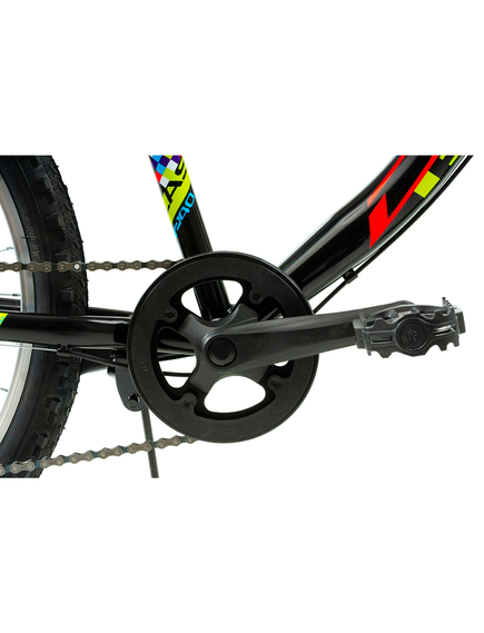 Bicicleta Copii DHS Plasma - 24 Inch, Negru-Roz Bicicleta Copii DHS Plasma - 24 Inch, Negru-Roz