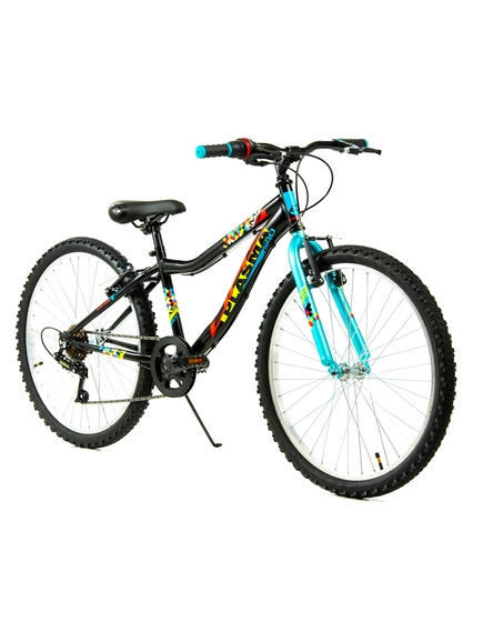 Bicicleta Copii DHS Plasma - 24 Inch, Negru-Roz Bicicleta Copii DHS Plasma - 24 Inch, Negru-Roz