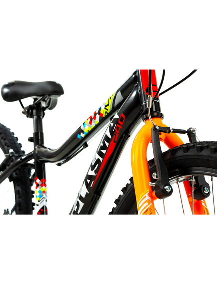 Bicicleta Copii DHS Plasma - 24 Inch, Negru Bicicleta Copii DHS Plasma - 24 Inch, Negru