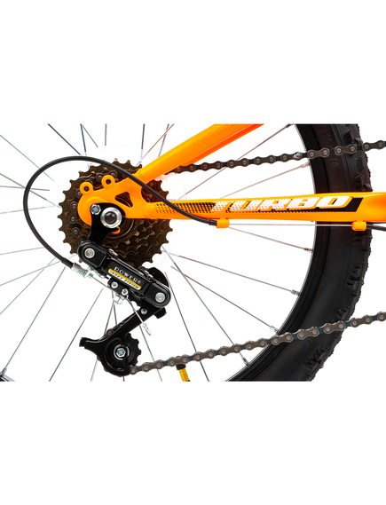 Bicicleta Copii DHS Turbo - 20 Inch, Portocaliu Bicicleta Copii DHS Turbo - 20 Inch, Portocaliu