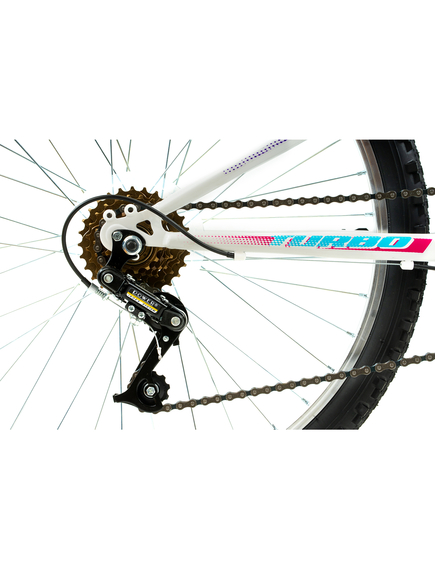 Bicicleta Copii DHS Turbo - 24 Inch, Alb