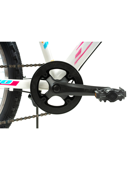 Bicicleta Copii DHS Turbo - 24 Inch, Alb