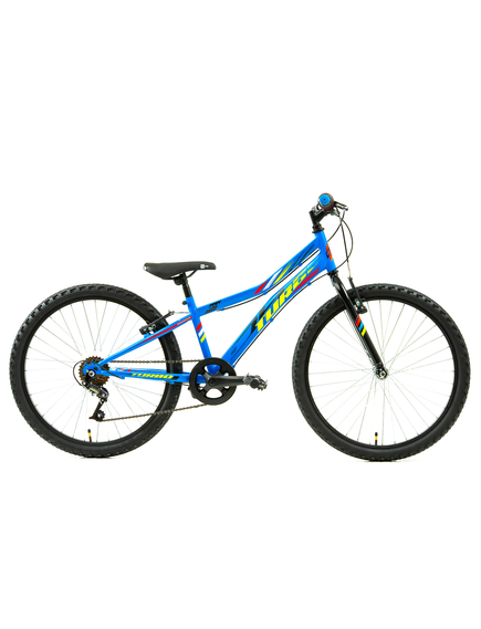 Bicicleta Copii DHS Turbo - 24 Inch, Albastru