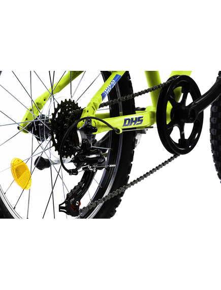 Bicicleta Copii Dhs Terrana 2023 - 20 Inch, Verde