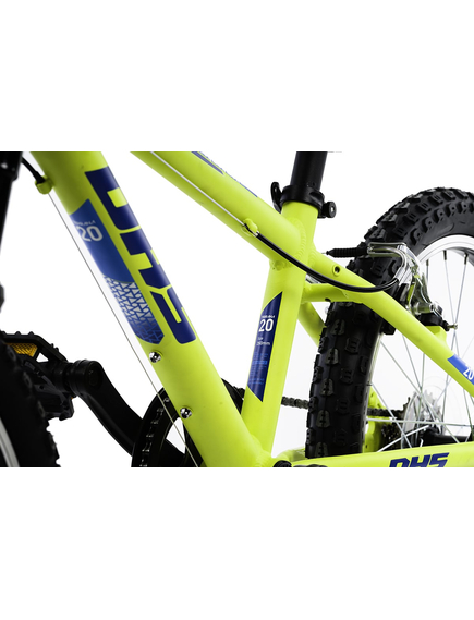Bicicleta Copii Dhs Terrana 2023 - 20 Inch, Verde