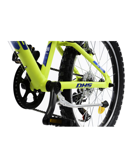 Bicicleta Copii Dhs Terrana 2023 - 20 Inch, Verde