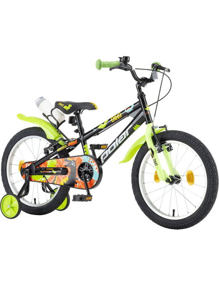 Bicicleta Copii Polar 2024 Dino - 18 Inch, Negru