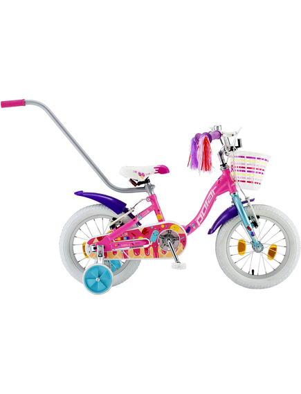 Bicicleta Copii Polar 2024 IceCream - 14 Inch, Roz