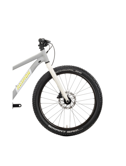 Bicicleta Copii Raymon Yanga 24 Pro 2025 - 24 Inch, Gri - Acera