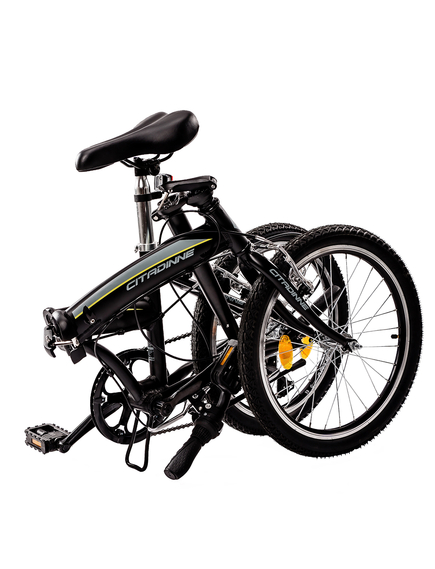 Bicicleta Pliabila Dhs 2095 - 20 Inch, Negru Bicicleta Pliabila Dhs 2095 - 20 Inch, Negru