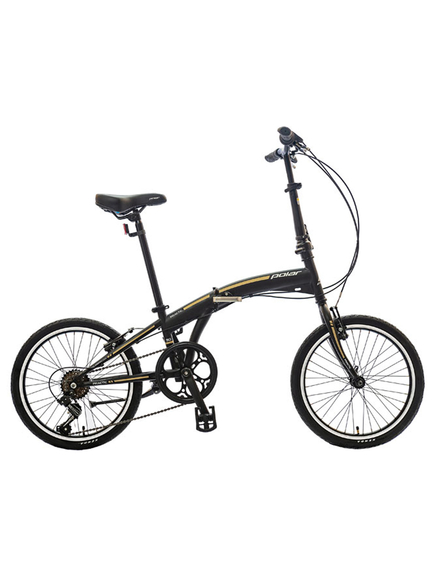 Bicicleta Pliabila Polar Practic 30 - 20 Inch, Negru