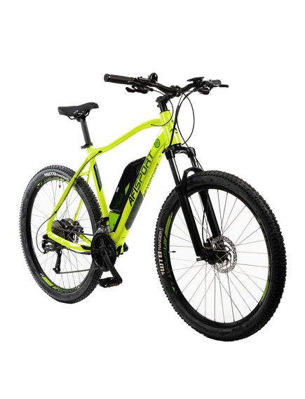 Bicicleta Electrica Afisport M17 - 27.5 Inch, L-XL, Verde