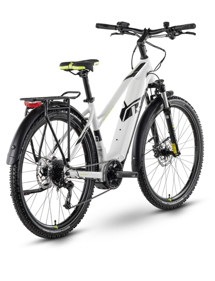 Bicicleta Electrica Oras Raymon CrossRay E 5.0 Lady - 27.5 Inch L, Alb