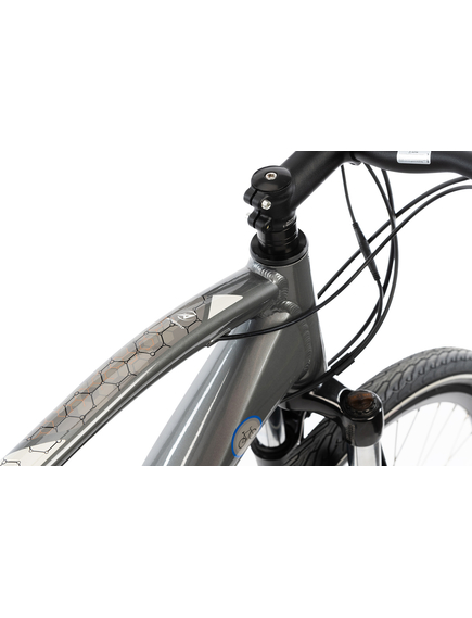 Bicicleta Electrica Afisport C17 - 28 Inch, L-XL, Gri