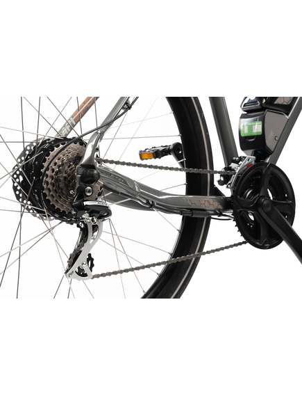 Bicicleta Electrica Afisport C17 - 28 Inch, L-XL, Gri