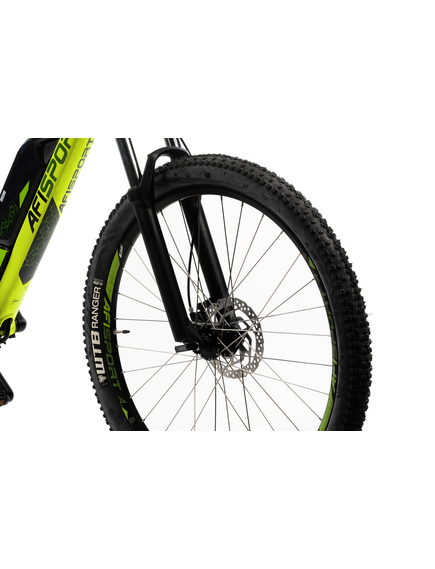 Bicicleta Electrica Afisport M17 - 27.5 Inch, L-XL, Verde