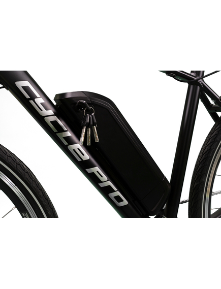 Bicicleta Electrica Cycle Pro 28173 - 28 Inch, XL, Negru
