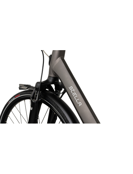 Bicicleta Electrica Stella Livorno Dama FDST RTE 2.1 - 28 Inch, L, Gri