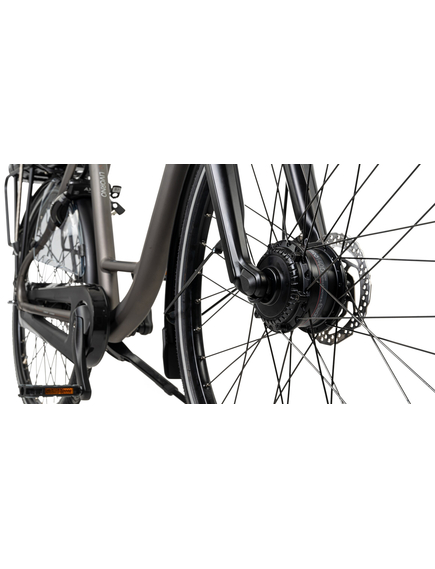 Bicicleta Electrica Stella Livorno Dama FDST RTE 2.1 - 28 Inch, L, Gri