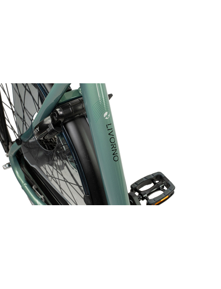 Bicicleta Electrica Stella Livorno Dama FDST RTE 2.1 - 28 Inch, L, Verde