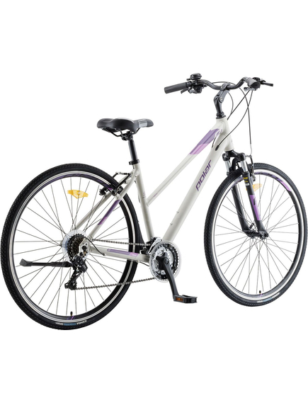 Bicicleta Oras Polar Athena 2023 - 28 Inch, L, Argintiu-Mov
