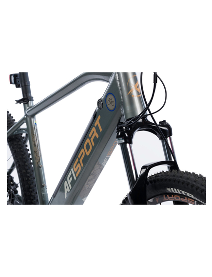 Bicicleta Electrica Afisport Vulcan - 29 Inch, L, Gri