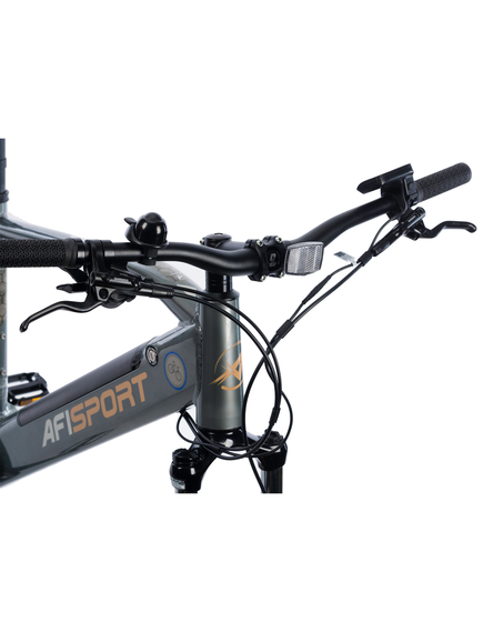 Bicicleta Electrica Afisport Vulcan - 29 Inch, L, Gri