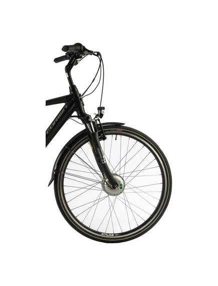 Bicicleta Electrica Corwin 28321 - 28 Inch, 490 mm, Negru mat