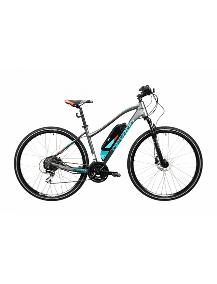 Bicicleta Electrica Devron 28162 - 28 Inch, 450mm, Gri