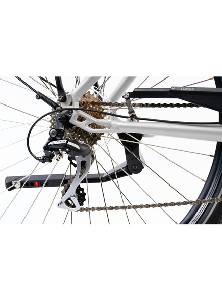 Bicicleta Electrica Devron 28414 - 28 Inch, 460mm, Albastru